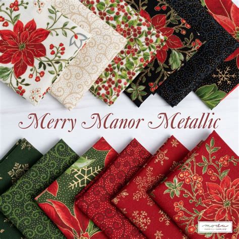 moda merry manor metallic